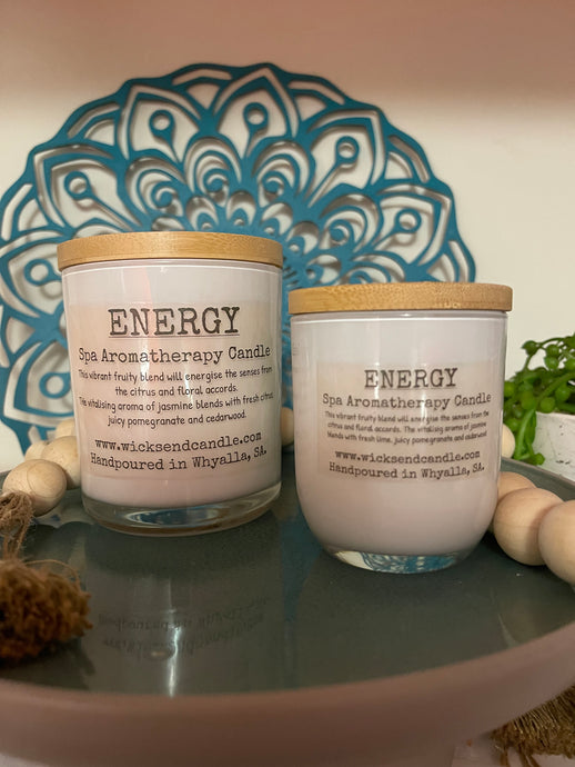 Spa Aromatherapy Candle - ENERGY