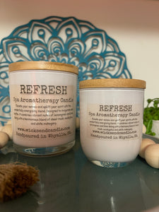 Spa Aromatherapy Candle - REFRESH