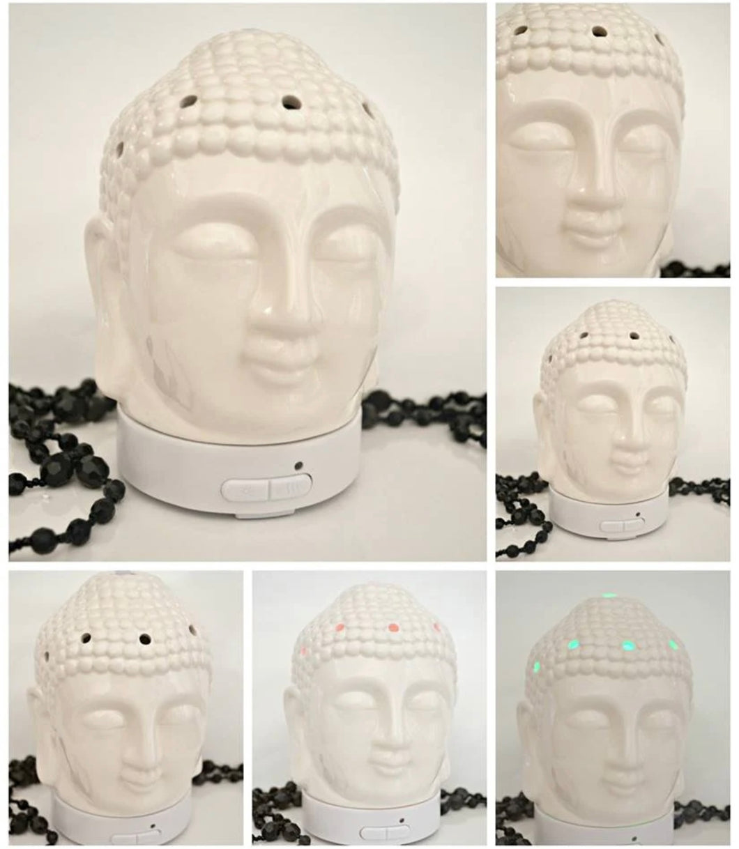 White Buddha Ultrasonic Aroma Diffuser