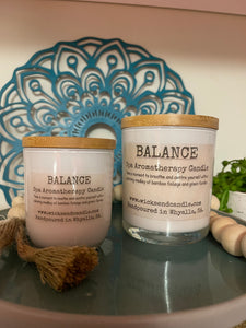 Spa Aromatherapy Candle - BALANCE