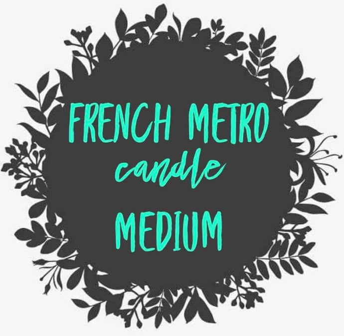 French Metro Candle - Medium