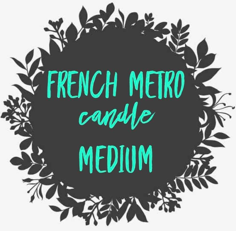 French Metro Candle - Medium