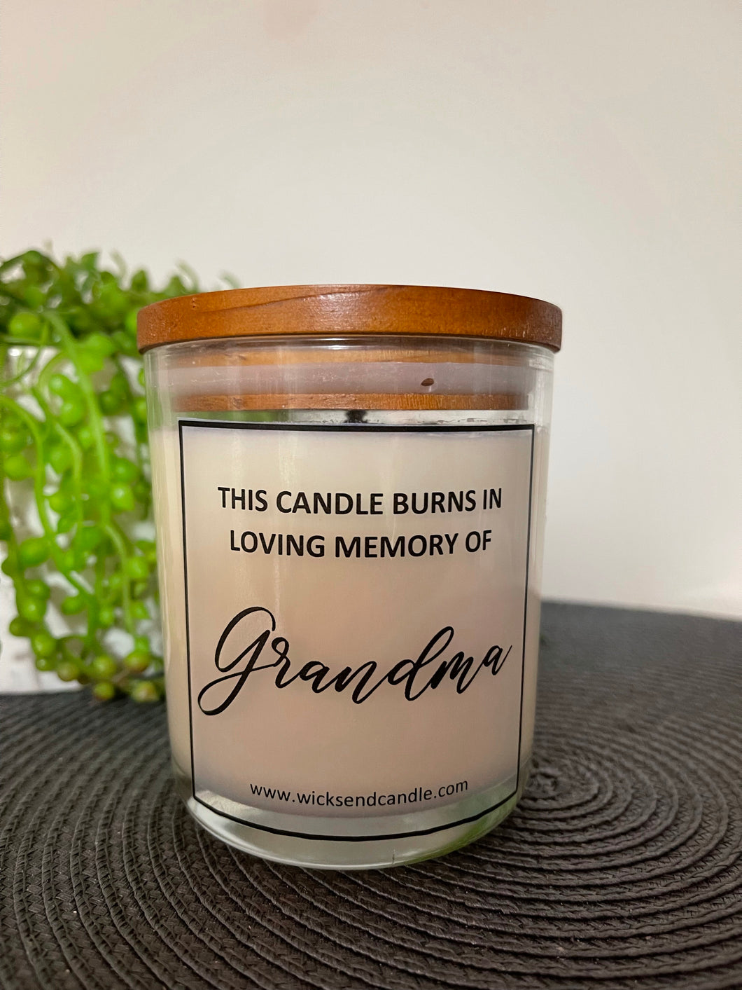 Memorial Candles - Grandma