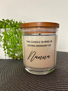 Memorial Candles - Nanna