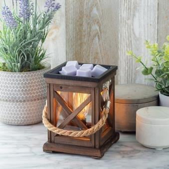 Walnut & Rope Edison Electric Warmer