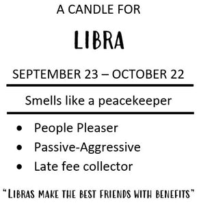 Zodiac Candle - Libra