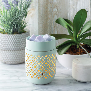 Soft Mint Illumination Electric Warmer